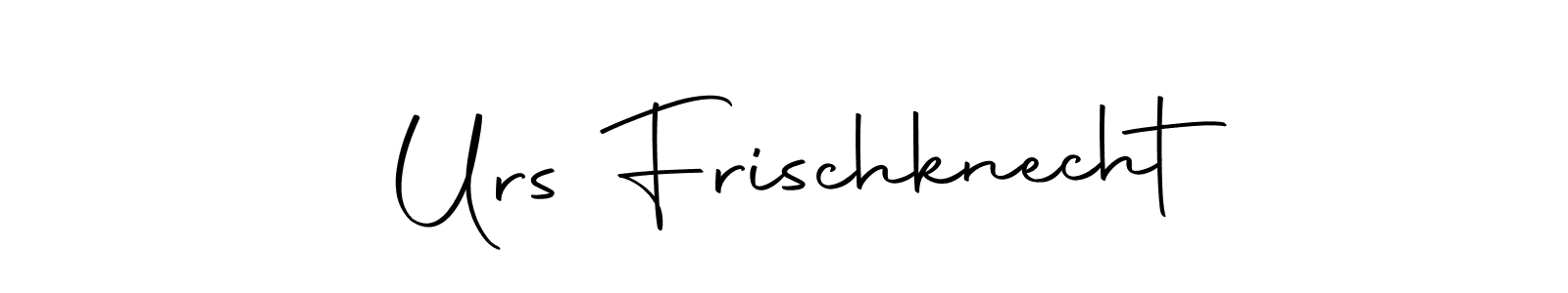 Urs Frischknecht stylish signature style. Best Handwritten Sign (Autography-DOLnW) for my name. Handwritten Signature Collection Ideas for my name Urs Frischknecht. Urs Frischknecht signature style 10 images and pictures png