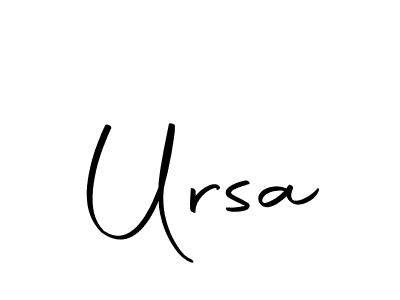 Ursa stylish signature style. Best Handwritten Sign (Autography-DOLnW) for my name. Handwritten Signature Collection Ideas for my name Ursa. Ursa signature style 10 images and pictures png