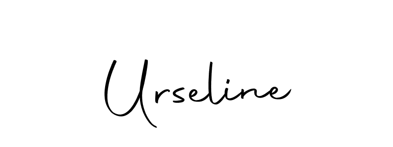 Create a beautiful signature design for name Urseline. With this signature (Autography-DOLnW) fonts, you can make a handwritten signature for free. Urseline signature style 10 images and pictures png