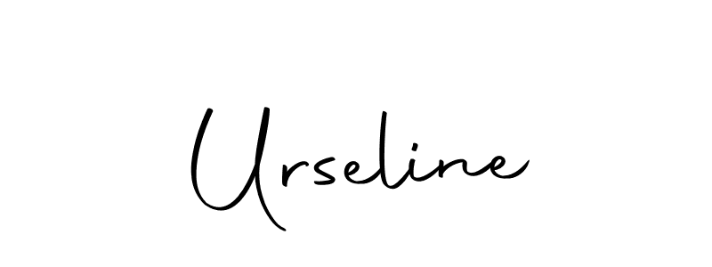 Create a beautiful signature design for name Urseline. With this signature (Autography-DOLnW) fonts, you can make a handwritten signature for free. Urseline signature style 10 images and pictures png