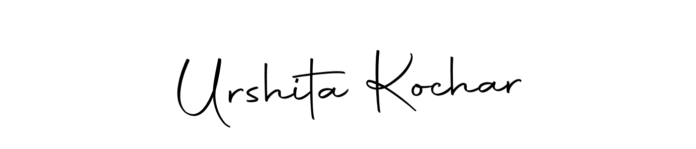 Make a beautiful signature design for name Urshita Kochar. Use this online signature maker to create a handwritten signature for free. Urshita Kochar signature style 10 images and pictures png