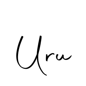 How to Draw Uru signature style? Autography-DOLnW is a latest design signature styles for name Uru. Uru signature style 10 images and pictures png