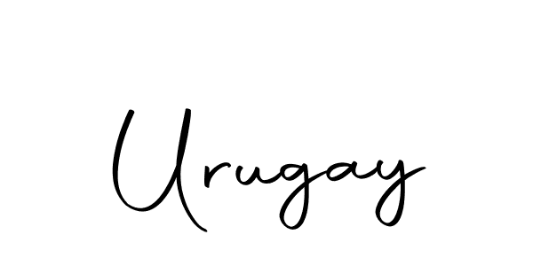 Design your own signature with our free online signature maker. With this signature software, you can create a handwritten (Autography-DOLnW) signature for name Urugay. Urugay signature style 10 images and pictures png
