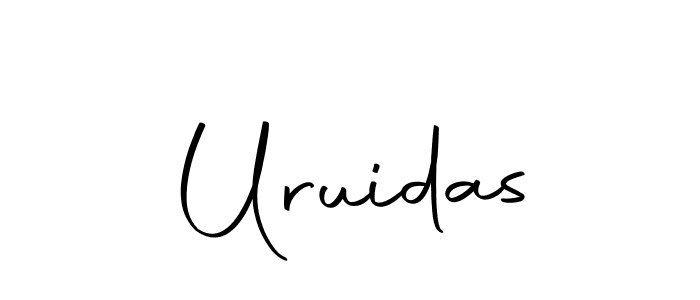 How to make Uruidas name signature. Use Autography-DOLnW style for creating short signs online. This is the latest handwritten sign. Uruidas signature style 10 images and pictures png