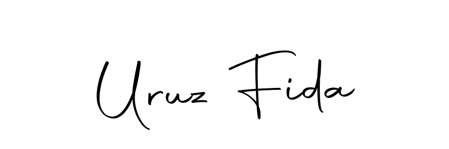 Design your own signature with our free online signature maker. With this signature software, you can create a handwritten (Autography-DOLnW) signature for name Uruz Fida. Uruz Fida signature style 10 images and pictures png