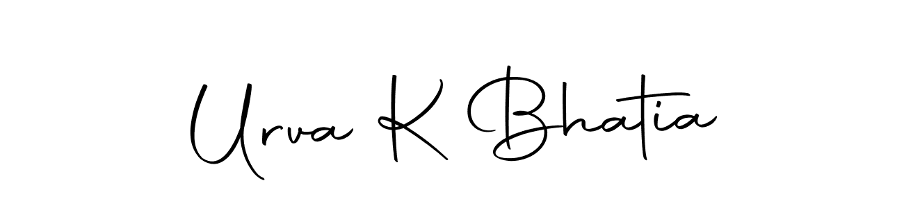 You can use this online signature creator to create a handwritten signature for the name Urva K Bhatia. This is the best online autograph maker. Urva K Bhatia signature style 10 images and pictures png