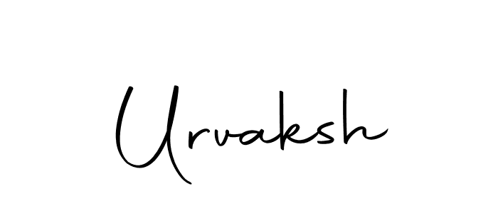 Design your own signature with our free online signature maker. With this signature software, you can create a handwritten (Autography-DOLnW) signature for name Urvaksh. Urvaksh signature style 10 images and pictures png
