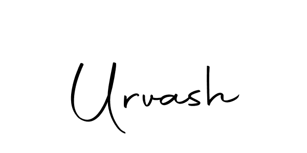 Create a beautiful signature design for name Urvash. With this signature (Autography-DOLnW) fonts, you can make a handwritten signature for free. Urvash signature style 10 images and pictures png