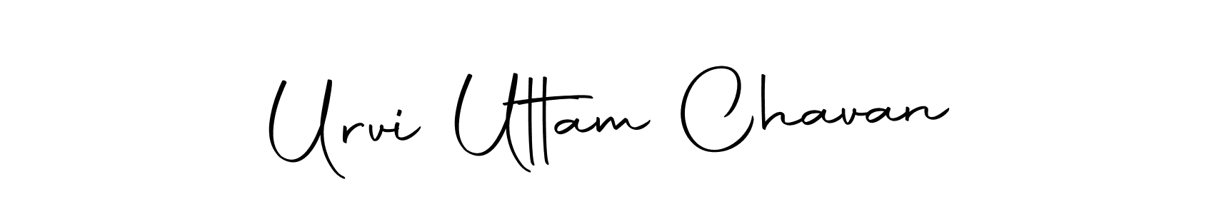 Urvi Uttam Chavan stylish signature style. Best Handwritten Sign (Autography-DOLnW) for my name. Handwritten Signature Collection Ideas for my name Urvi Uttam Chavan. Urvi Uttam Chavan signature style 10 images and pictures png