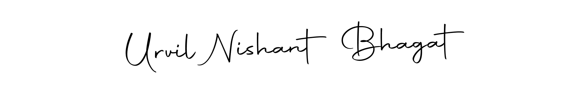 Use a signature maker to create a handwritten signature online. With this signature software, you can design (Autography-DOLnW) your own signature for name Urvil Nishant Bhagat. Urvil Nishant Bhagat signature style 10 images and pictures png