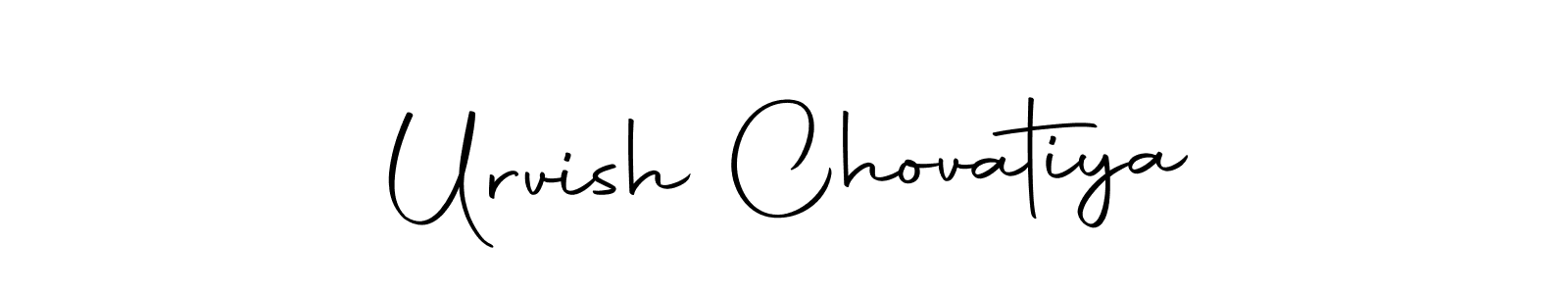How to make Urvish Chovatiya signature? Autography-DOLnW is a professional autograph style. Create handwritten signature for Urvish Chovatiya name. Urvish Chovatiya signature style 10 images and pictures png