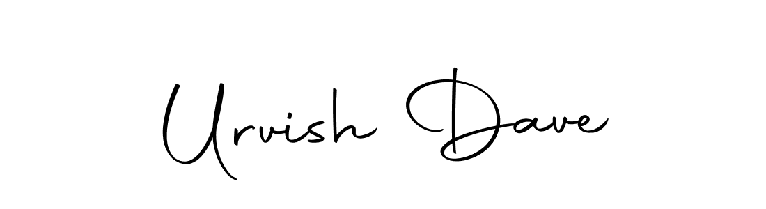 Use a signature maker to create a handwritten signature online. With this signature software, you can design (Autography-DOLnW) your own signature for name Urvish Dave. Urvish Dave signature style 10 images and pictures png