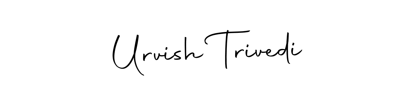 Also we have Urvish Trivedi name is the best signature style. Create professional handwritten signature collection using Autography-DOLnW autograph style. Urvish Trivedi signature style 10 images and pictures png