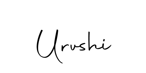 Use a signature maker to create a handwritten signature online. With this signature software, you can design (Autography-DOLnW) your own signature for name Urvshi. Urvshi signature style 10 images and pictures png