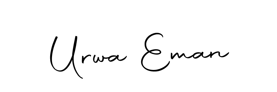 Make a beautiful signature design for name Urwa Eman. With this signature (Autography-DOLnW) style, you can create a handwritten signature for free. Urwa Eman signature style 10 images and pictures png