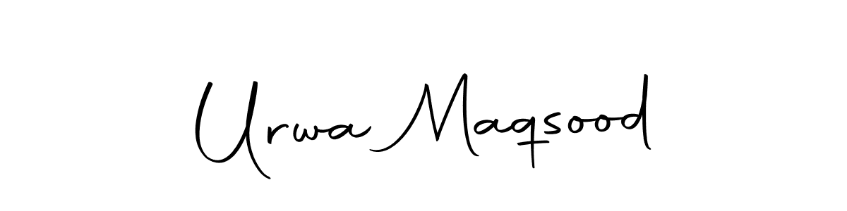Make a beautiful signature design for name Urwa Maqsood. Use this online signature maker to create a handwritten signature for free. Urwa Maqsood signature style 10 images and pictures png