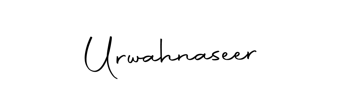 Create a beautiful signature design for name Urwahnaseer. With this signature (Autography-DOLnW) fonts, you can make a handwritten signature for free. Urwahnaseer signature style 10 images and pictures png