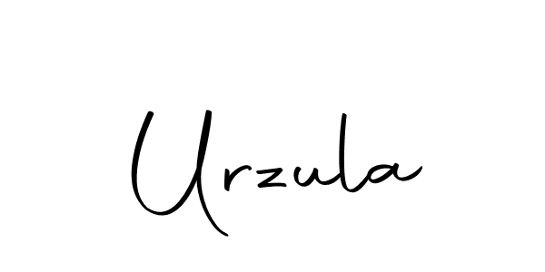Design your own signature with our free online signature maker. With this signature software, you can create a handwritten (Autography-DOLnW) signature for name Urzula. Urzula signature style 10 images and pictures png