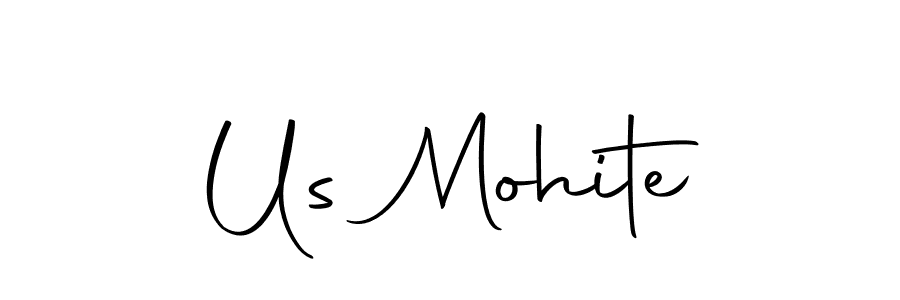 You can use this online signature creator to create a handwritten signature for the name Us Mohite. This is the best online autograph maker. Us Mohite signature style 10 images and pictures png