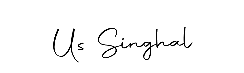 How to make Us Singhal signature? Autography-DOLnW is a professional autograph style. Create handwritten signature for Us Singhal name. Us Singhal signature style 10 images and pictures png
