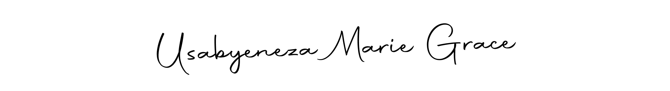 Once you've used our free online signature maker to create your best signature Autography-DOLnW style, it's time to enjoy all of the benefits that Usabyeneza Marie Grace name signing documents. Usabyeneza Marie Grace signature style 10 images and pictures png