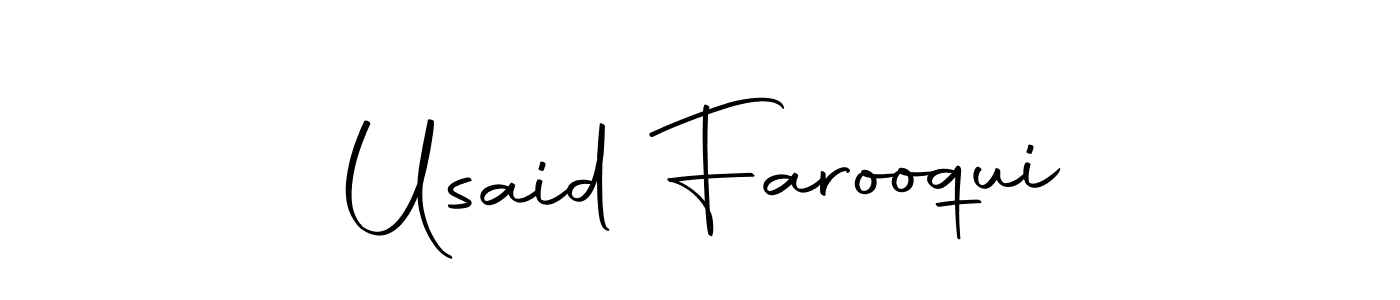 Also You can easily find your signature by using the search form. We will create Usaid Farooqui name handwritten signature images for you free of cost using Autography-DOLnW sign style. Usaid Farooqui signature style 10 images and pictures png