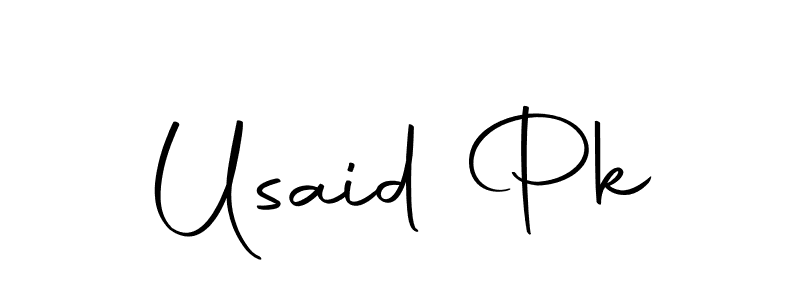 You should practise on your own different ways (Autography-DOLnW) to write your name (Usaid Pk) in signature. don't let someone else do it for you. Usaid Pk signature style 10 images and pictures png