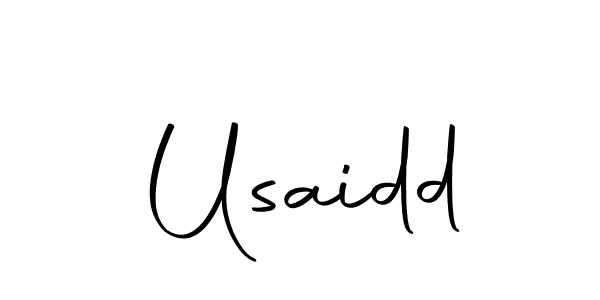 The best way (Autography-DOLnW) to make a short signature is to pick only two or three words in your name. The name Usaidd include a total of six letters. For converting this name. Usaidd signature style 10 images and pictures png