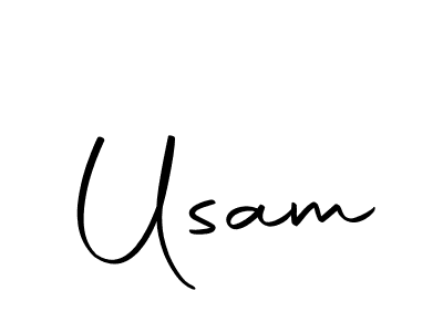 The best way (Autography-DOLnW) to make a short signature is to pick only two or three words in your name. The name Usam include a total of six letters. For converting this name. Usam signature style 10 images and pictures png