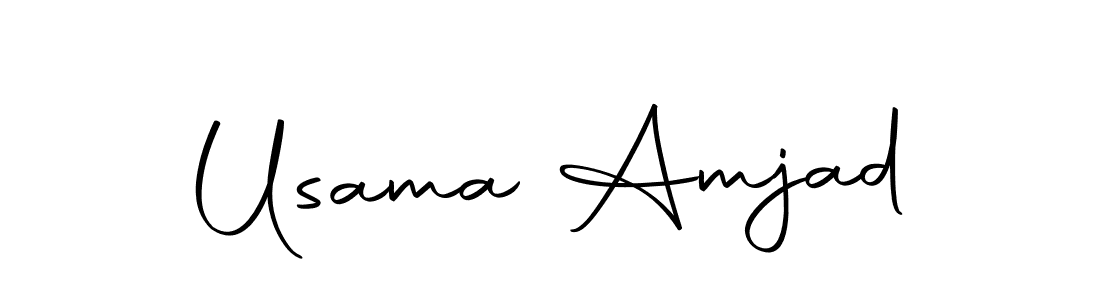 The best way (Autography-DOLnW) to make a short signature is to pick only two or three words in your name. The name Usama Amjad include a total of six letters. For converting this name. Usama Amjad signature style 10 images and pictures png