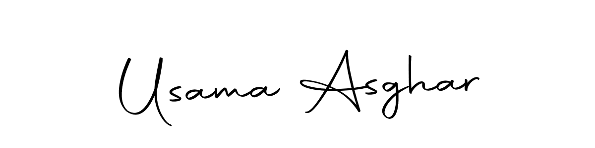 Usama Asghar stylish signature style. Best Handwritten Sign (Autography-DOLnW) for my name. Handwritten Signature Collection Ideas for my name Usama Asghar. Usama Asghar signature style 10 images and pictures png