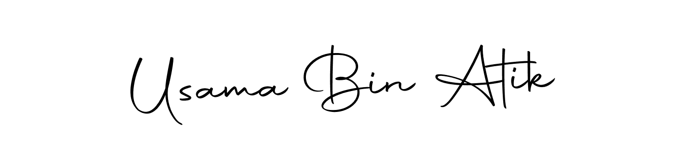 Usama Bin Atik stylish signature style. Best Handwritten Sign (Autography-DOLnW) for my name. Handwritten Signature Collection Ideas for my name Usama Bin Atik. Usama Bin Atik signature style 10 images and pictures png