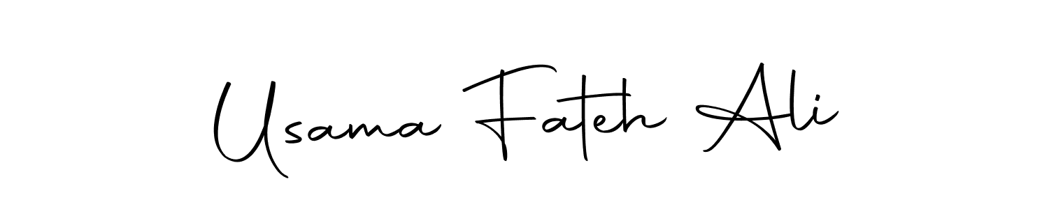 Usama Fateh Ali stylish signature style. Best Handwritten Sign (Autography-DOLnW) for my name. Handwritten Signature Collection Ideas for my name Usama Fateh Ali. Usama Fateh Ali signature style 10 images and pictures png