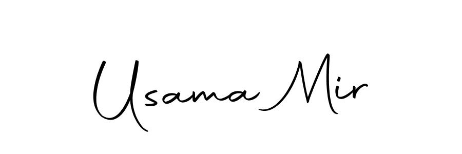 Use a signature maker to create a handwritten signature online. With this signature software, you can design (Autography-DOLnW) your own signature for name Usama Mir. Usama Mir signature style 10 images and pictures png