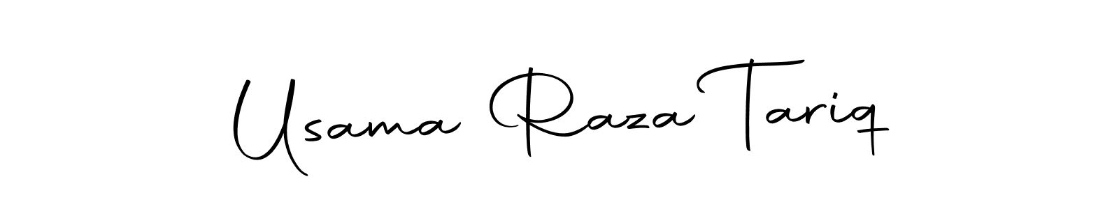 Design your own signature with our free online signature maker. With this signature software, you can create a handwritten (Autography-DOLnW) signature for name Usama Raza Tariq. Usama Raza Tariq signature style 10 images and pictures png