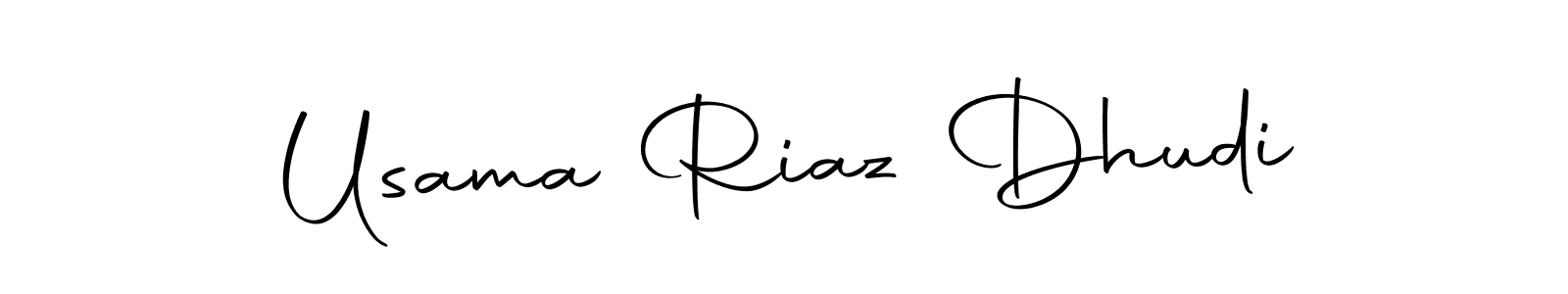 Usama Riaz Dhudi stylish signature style. Best Handwritten Sign (Autography-DOLnW) for my name. Handwritten Signature Collection Ideas for my name Usama Riaz Dhudi. Usama Riaz Dhudi signature style 10 images and pictures png