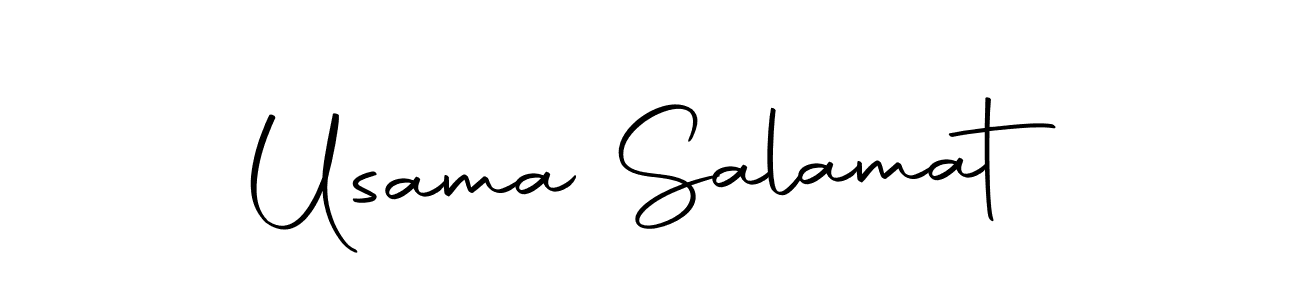 You can use this online signature creator to create a handwritten signature for the name Usama Salamat. This is the best online autograph maker. Usama Salamat signature style 10 images and pictures png