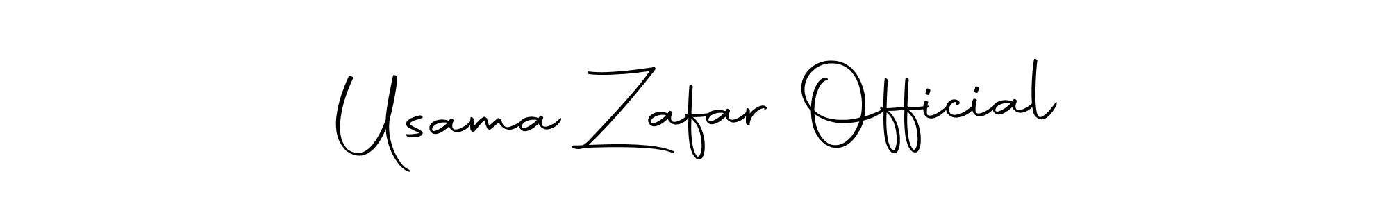 Usama Zafar Official stylish signature style. Best Handwritten Sign (Autography-DOLnW) for my name. Handwritten Signature Collection Ideas for my name Usama Zafar Official. Usama Zafar Official signature style 10 images and pictures png