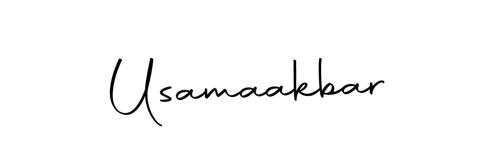 Also we have Usamaakbar name is the best signature style. Create professional handwritten signature collection using Autography-DOLnW autograph style. Usamaakbar signature style 10 images and pictures png