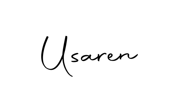 Make a beautiful signature design for name Usaren. Use this online signature maker to create a handwritten signature for free. Usaren signature style 10 images and pictures png