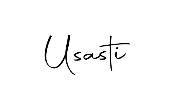 Make a beautiful signature design for name Usasti. Use this online signature maker to create a handwritten signature for free. Usasti signature style 10 images and pictures png
