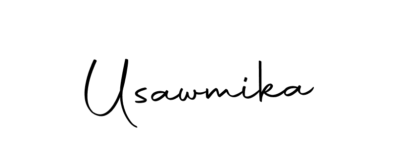 Also we have Usawmika name is the best signature style. Create professional handwritten signature collection using Autography-DOLnW autograph style. Usawmika signature style 10 images and pictures png