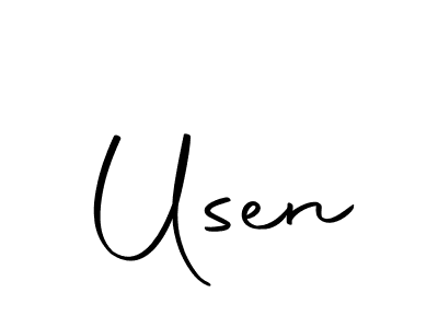 Also we have Usen name is the best signature style. Create professional handwritten signature collection using Autography-DOLnW autograph style. Usen signature style 10 images and pictures png