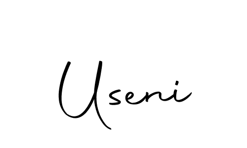 Design your own signature with our free online signature maker. With this signature software, you can create a handwritten (Autography-DOLnW) signature for name Useni. Useni signature style 10 images and pictures png