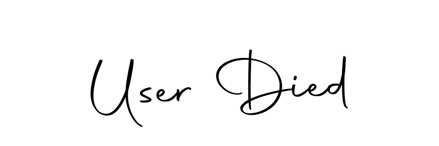 The best way (Autography-DOLnW) to make a short signature is to pick only two or three words in your name. The name User Died include a total of six letters. For converting this name. User Died signature style 10 images and pictures png