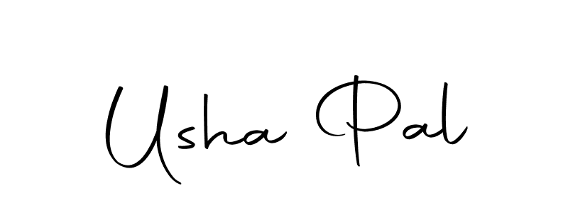 You should practise on your own different ways (Autography-DOLnW) to write your name (Usha Pal) in signature. don't let someone else do it for you. Usha Pal signature style 10 images and pictures png