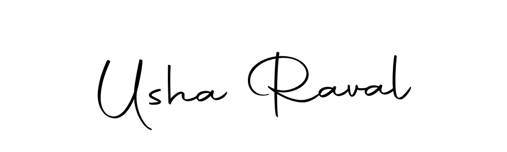 Also we have Usha Raval name is the best signature style. Create professional handwritten signature collection using Autography-DOLnW autograph style. Usha Raval signature style 10 images and pictures png