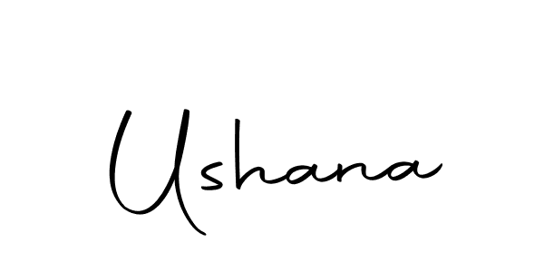 Use a signature maker to create a handwritten signature online. With this signature software, you can design (Autography-DOLnW) your own signature for name Ushana. Ushana signature style 10 images and pictures png
