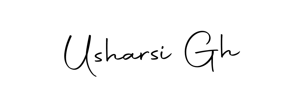 Once you've used our free online signature maker to create your best signature Autography-DOLnW style, it's time to enjoy all of the benefits that Usharsi Gh name signing documents. Usharsi Gh signature style 10 images and pictures png