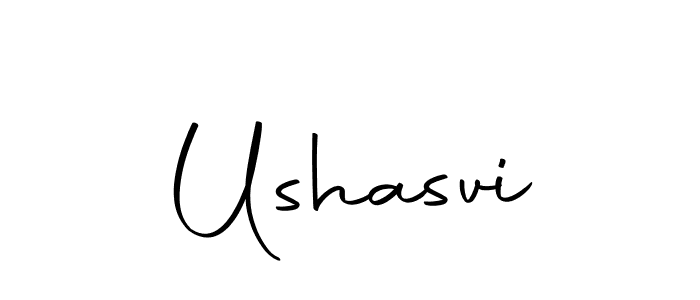 if you are searching for the best signature style for your name Ushasvi. so please give up your signature search. here we have designed multiple signature styles  using Autography-DOLnW. Ushasvi signature style 10 images and pictures png